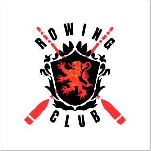 Rowing Club Coat of arms Posters and Art